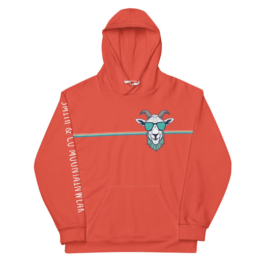 Chill Goat Smith & Co Hoodie - orange front