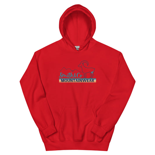 Smith & Co Goat hoodie - red