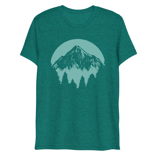 Above the Trees t-shirt - teal triblend